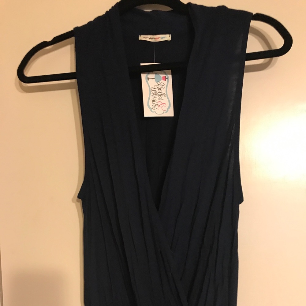 Navy jumpsuit